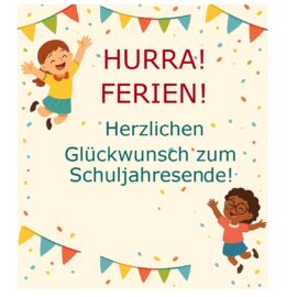 Hurra! Ferien!