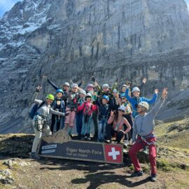 Осенний кемпинг в Grindelwald